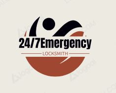 24-7 Emergency Locksmith logo