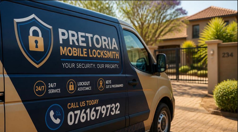 24/7 local residential locksmith providing emergency house lockout and security services in Pretoria