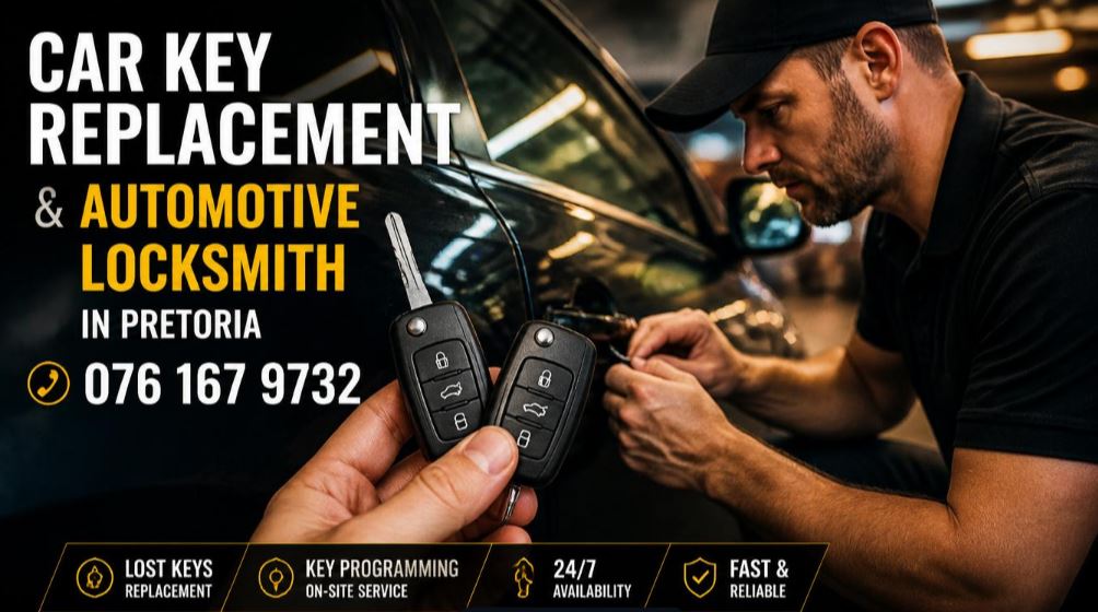 Car Key Replacment Locksmith Pretoria