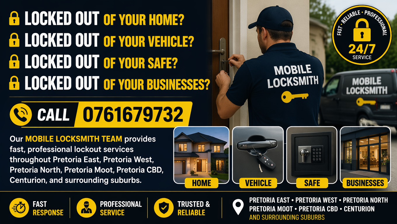 Locked out Call 0761679732