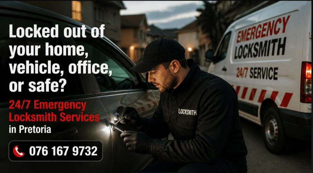Locksmith Pretoria Locked out Need Services