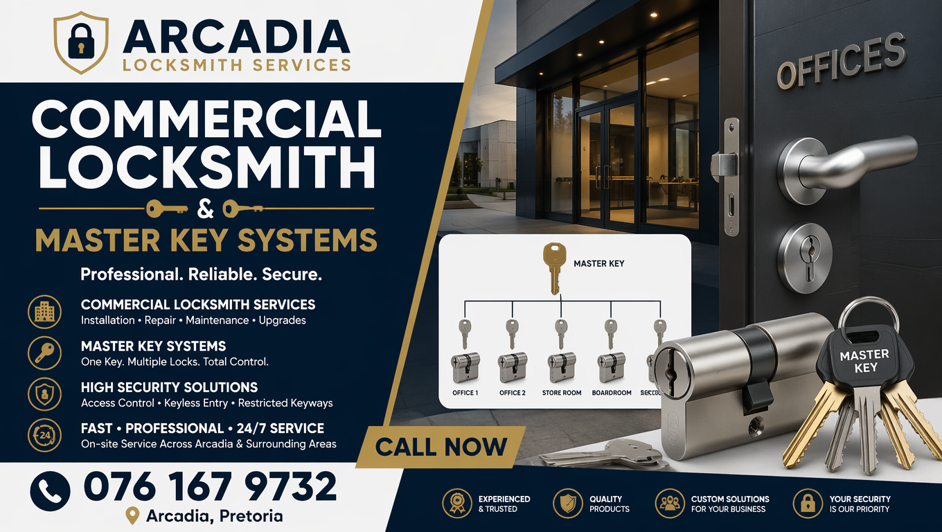 ommercial Locksmith Arcadia